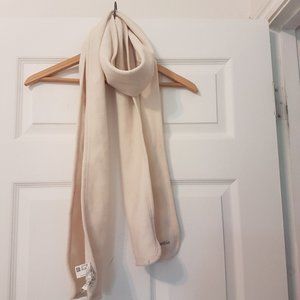COLUMBIA Unisex One Size Scarf Cream Winter Fleece